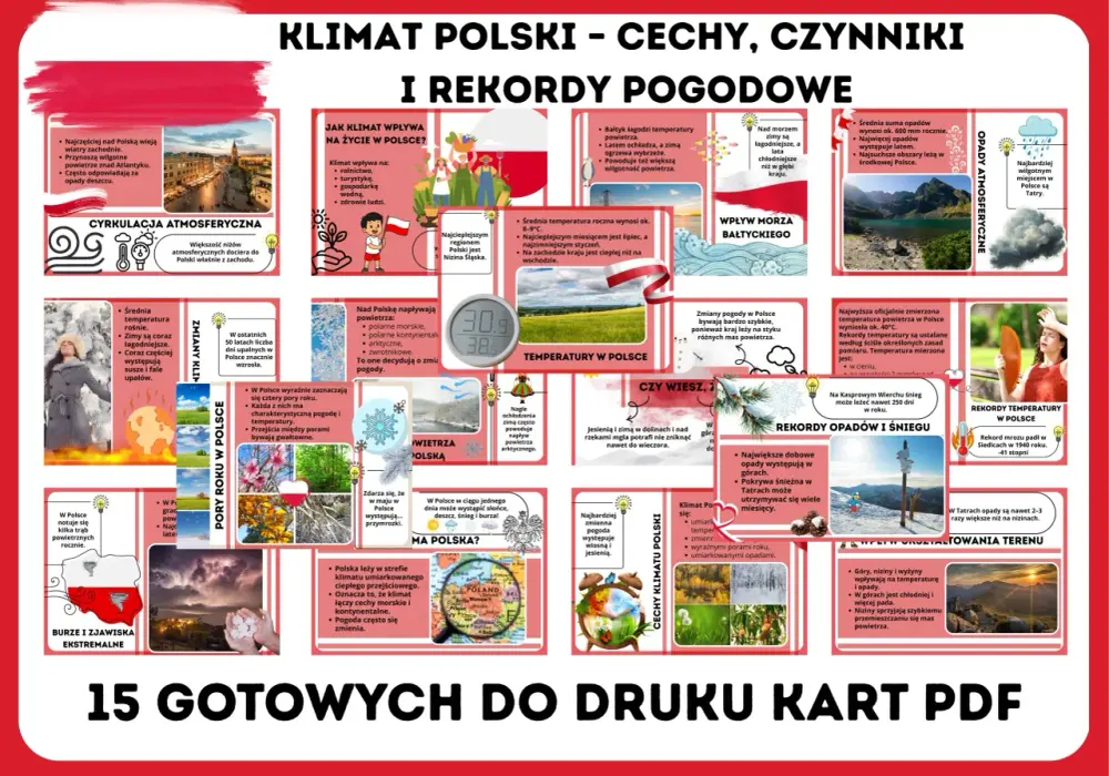 Jaki klimat mamy w Polsce? Zaskakujące fakty o pogodzie i porach roku