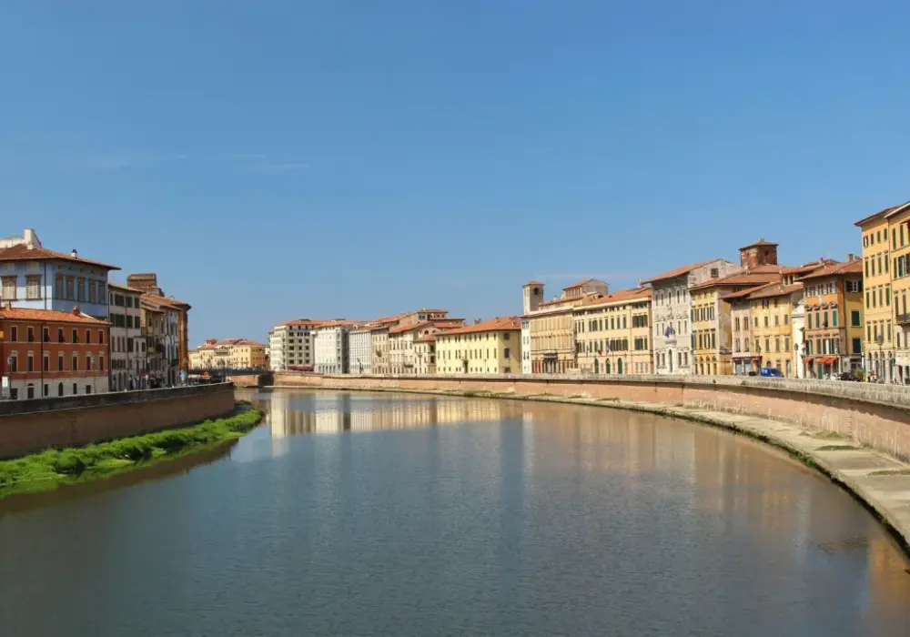 Piza nad Arno - spacer, mosty i jezioro Massaciuccoli