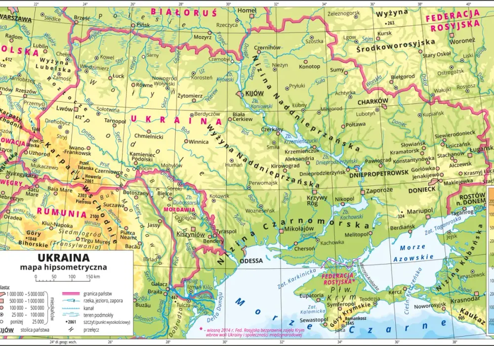 Z jakimi krajami graniczy Ukraina? Pełna lista sąsiadów