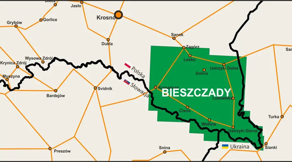 W jakim województwie leżą Bieszczady? Sprawdź lokalizację!