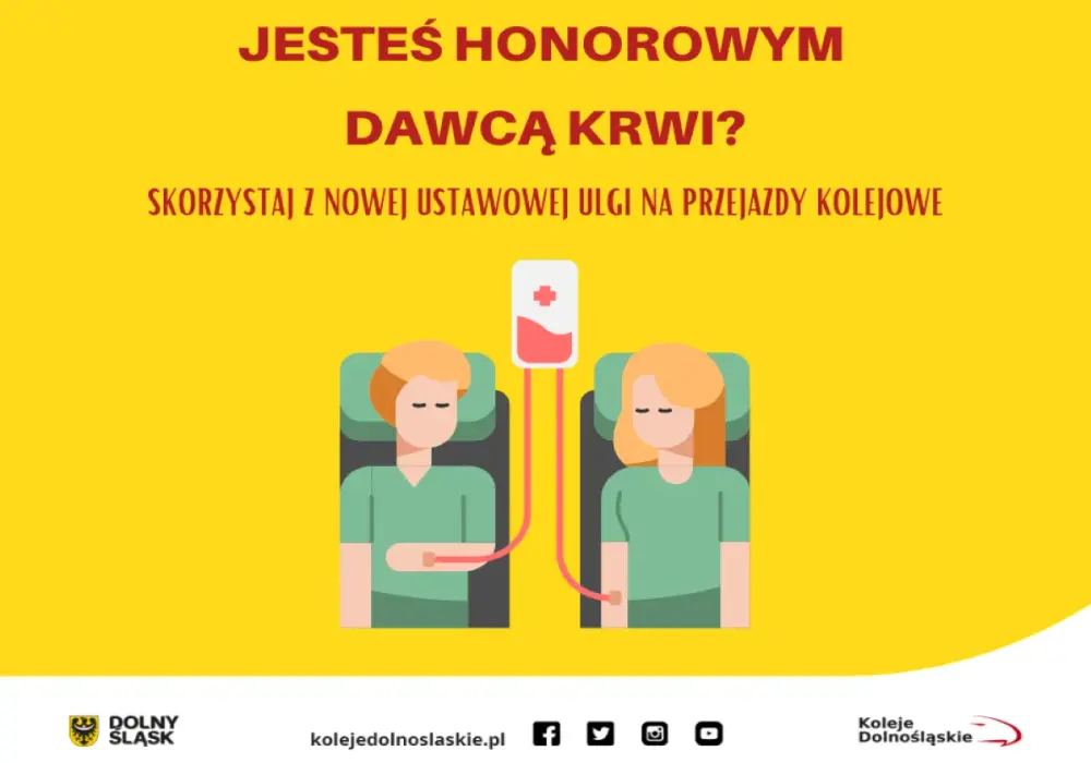 Zniżki dla krwiodawców w pkp - jak skorzystać?