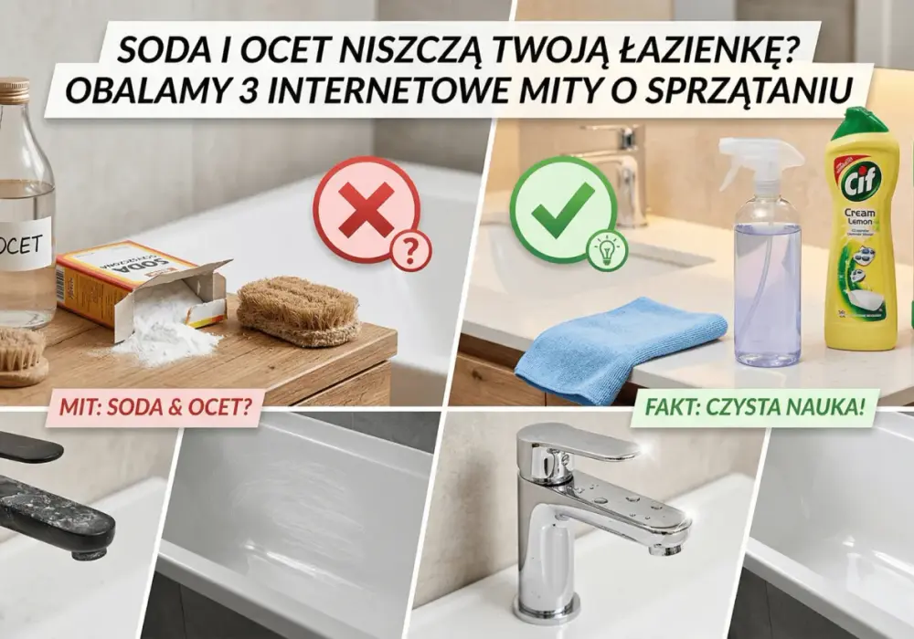 Ocet niszczy fugi? Sprawdź bezpieczne metody czyszczenia!