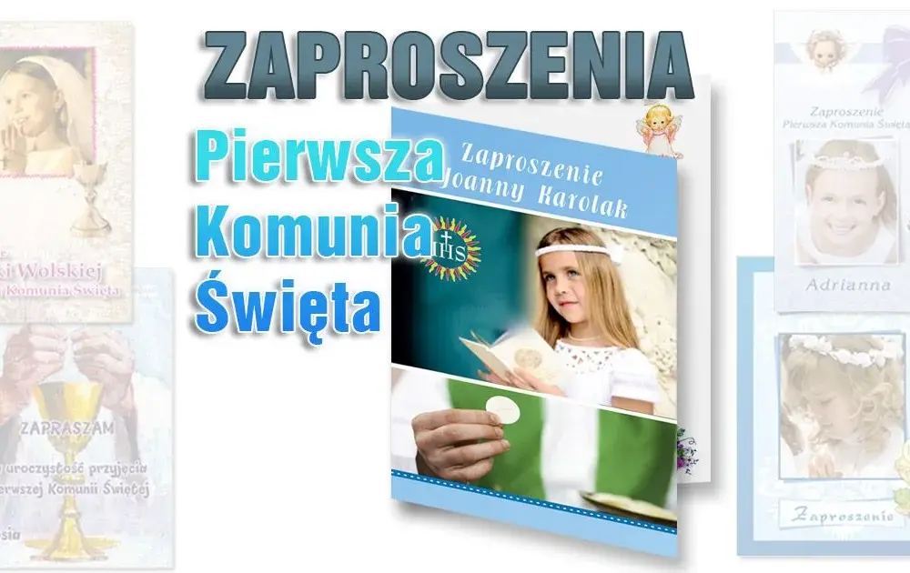 Jak zaprosić na komunię wierszyk - piękne pomysły na zaproszenia