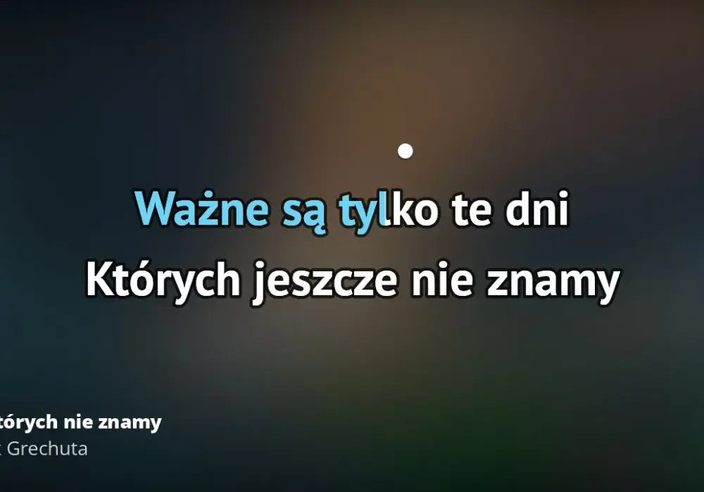 Tekst piosenki Dni których nie znamy - arcydzieło Marka Grechuty