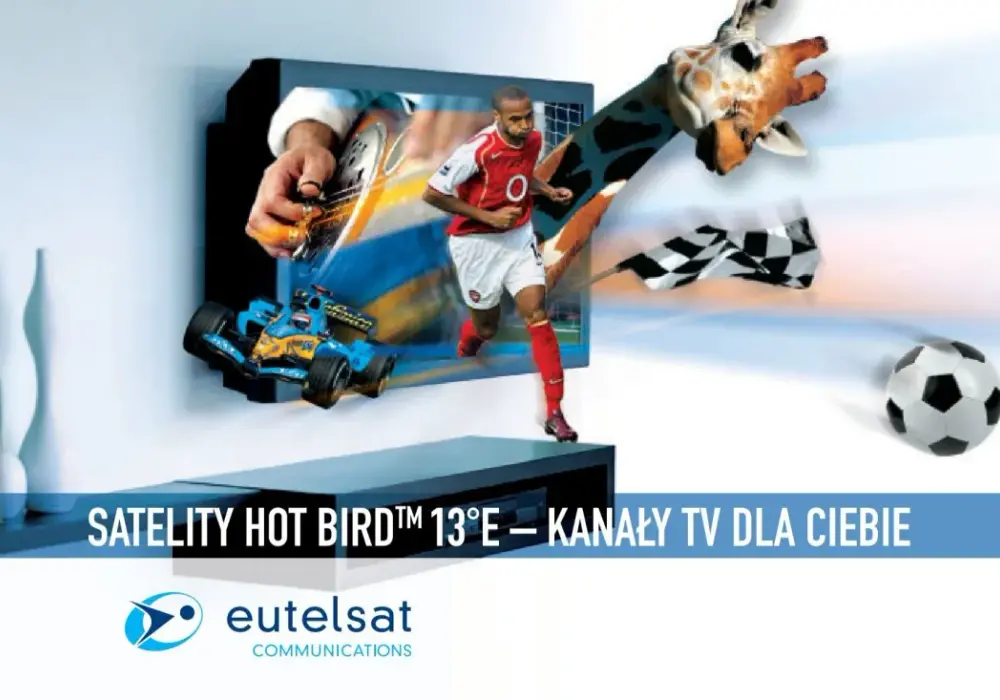 Hot Bird 13E: Lista kanałów FTA, 4K i płatnych aktualizacja