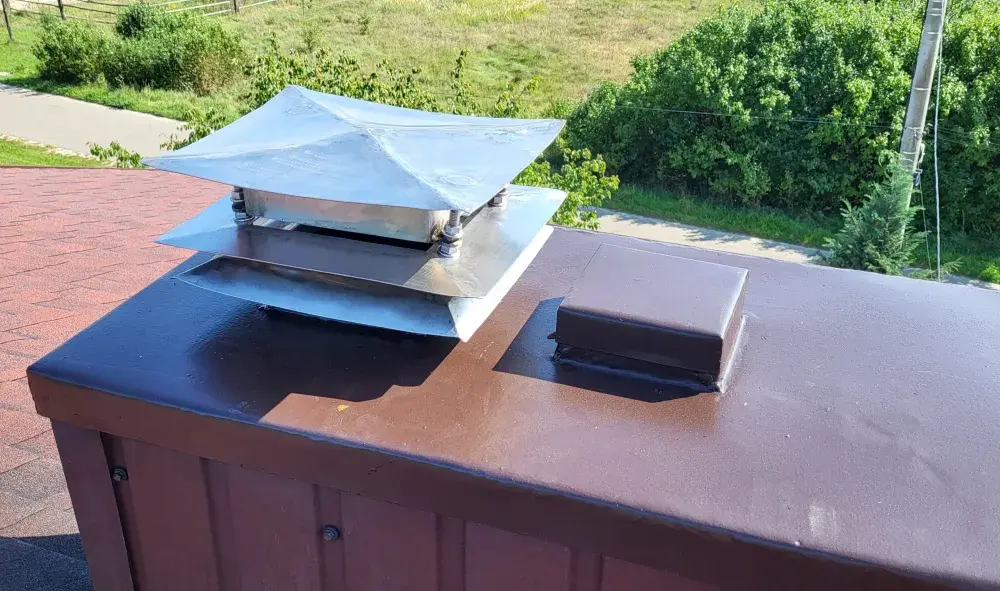 Jak zrobić daszek na komin z blachy? Praktyczny poradnik DIY