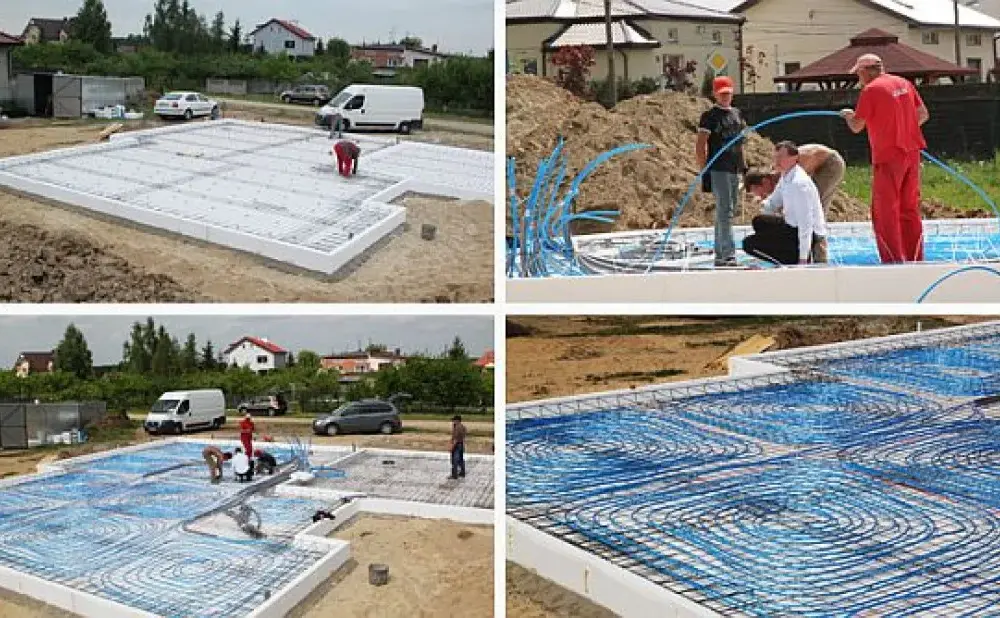 Płyta fundamentowa z ogrzewaniem podłogowym: Korzyści i instalacja