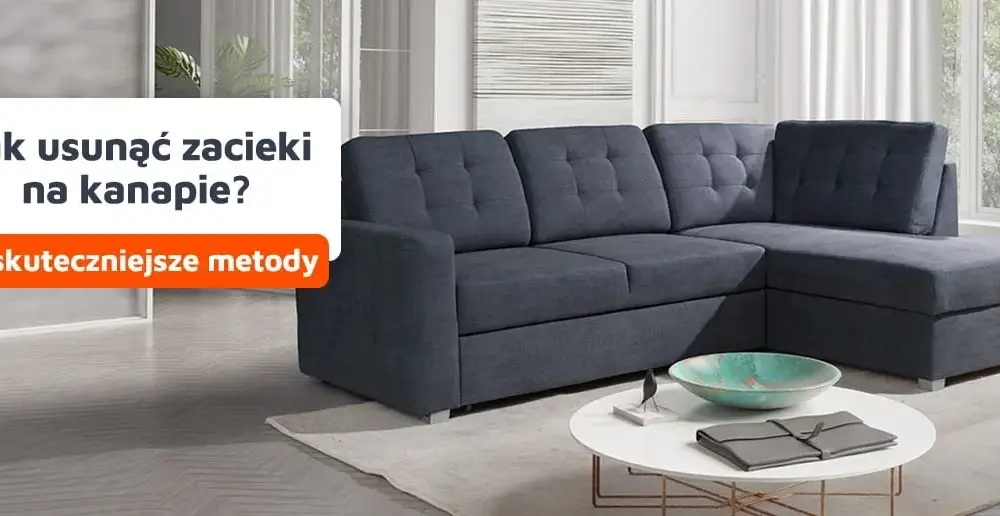 Skuteczne sposoby na usunięcie zacieków z wody na kanapie