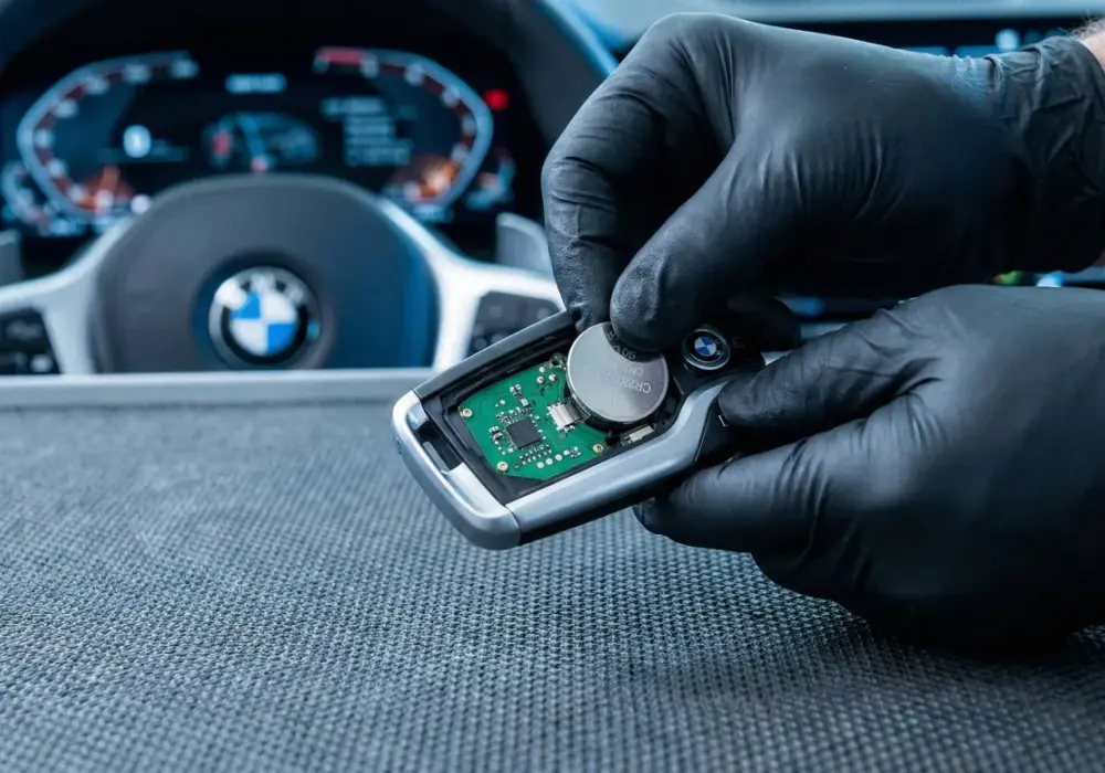 Wymiana baterii w kluczyku BMW - Jak zrobić to szybko i bez błędów?