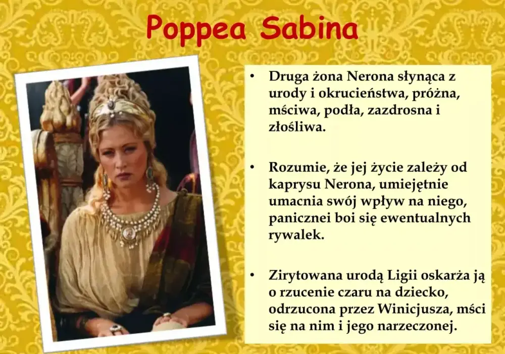 Poppea, żona Nerona - Poznaj prawdę o jej życiu i tajemnicy śmierci