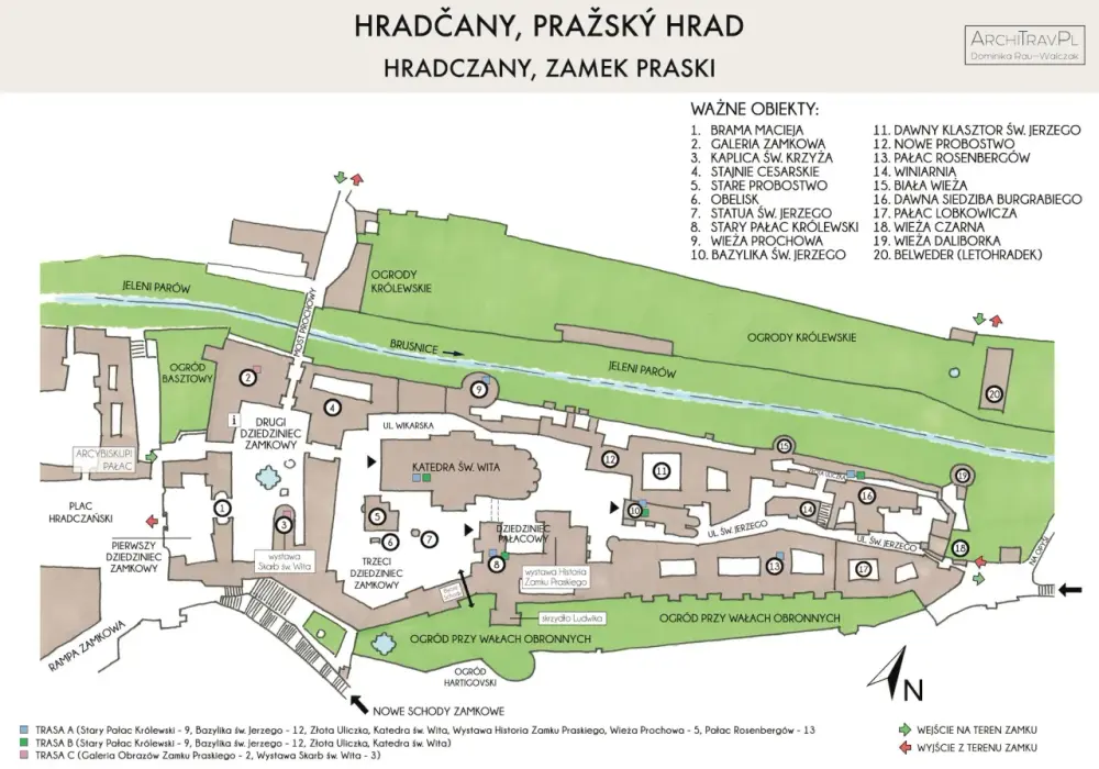 Zamek na Hradczanach - bilety, godziny i praktyczny plan zwiedzania
