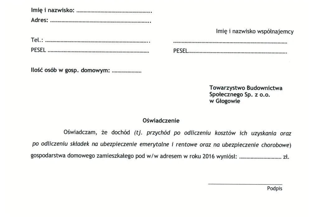 Jak napisać oświadczenie o dochodach, aby uniknąć problemów z urzędami