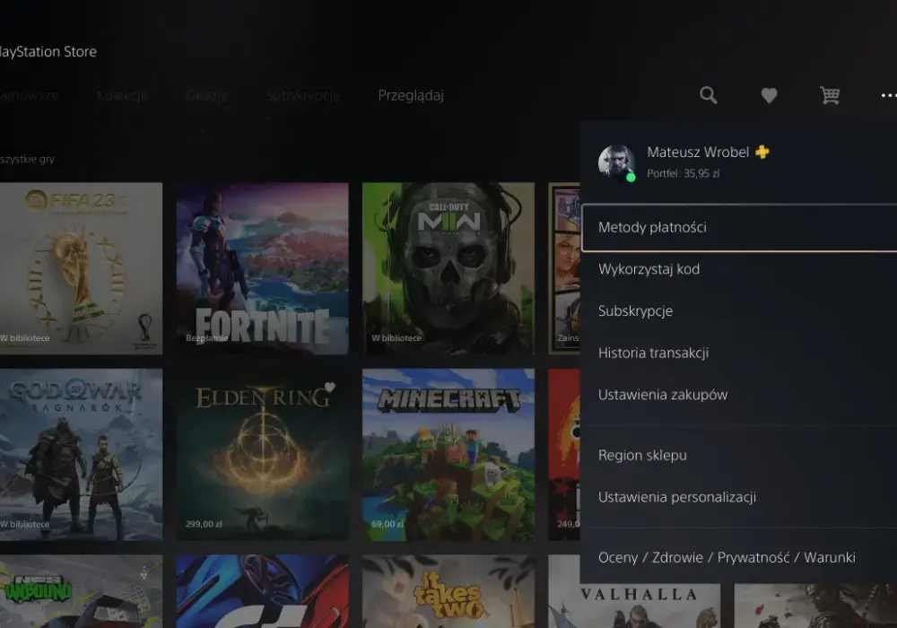 Doładowanie portfela w PlayStation Store - jak zrobić to dobrze?