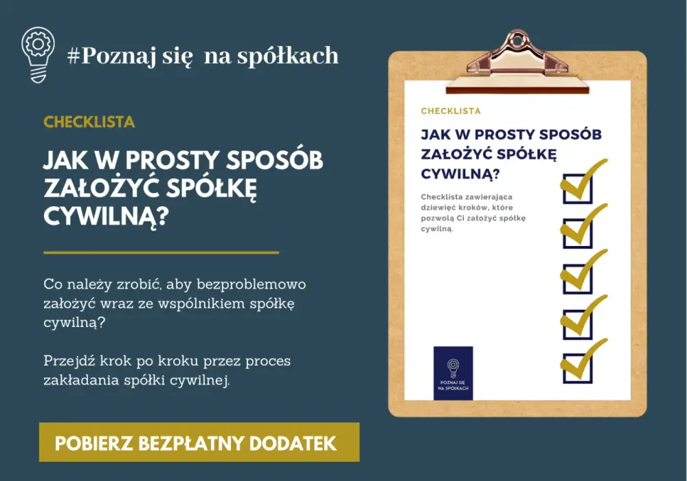 Jak założyć spółkę cywilną krok po kroku: 5 kluczowych etapów
