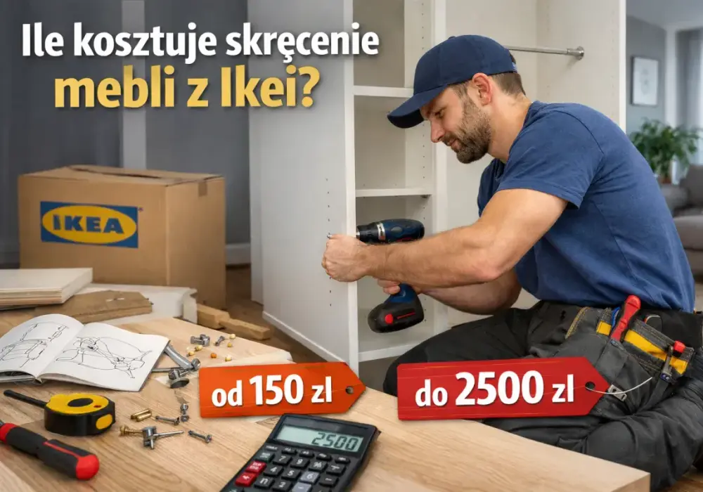 Ile kosztuje skręcanie mebli - Cennik, porady, jak wybrać fachowca