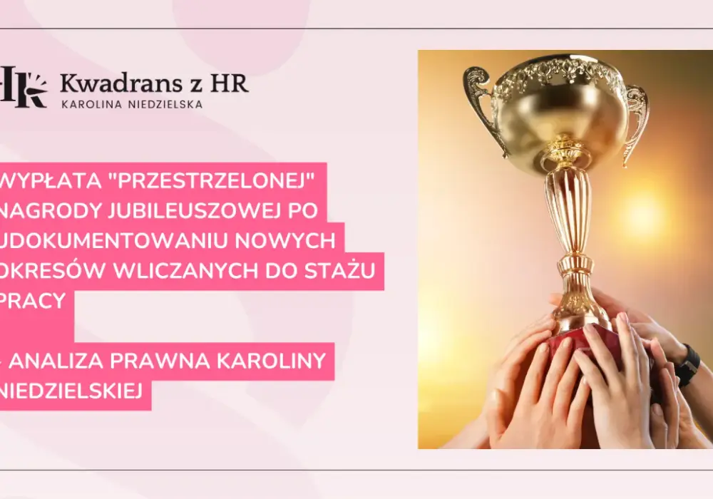 Nagroda jubileuszowa nauczycieli 2026 - Jak liczyć staż i nowe progi?
