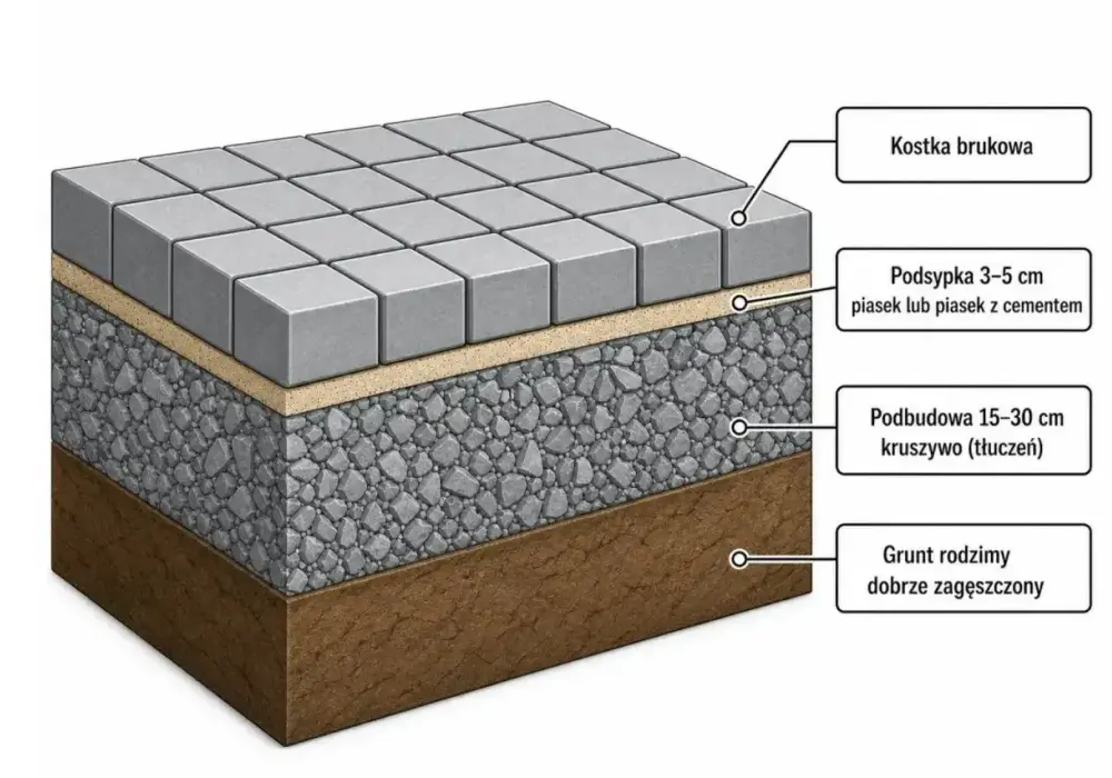 Korytowanie pod kostkę - Ile kosztuje za m2 i jak uniknąć wpadki?