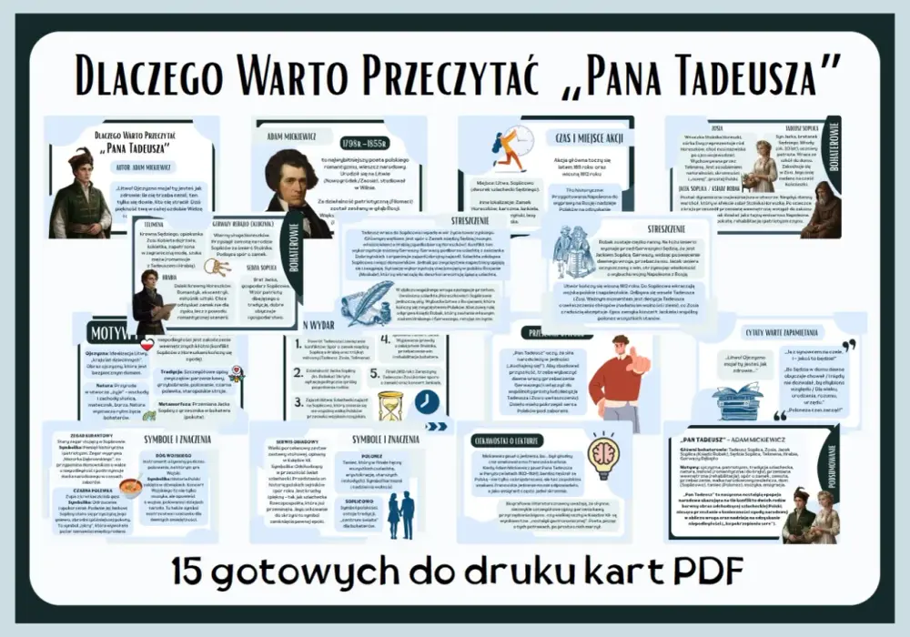 Epopeja narodowa - Co to i jak czytać Pana Tadeusza?