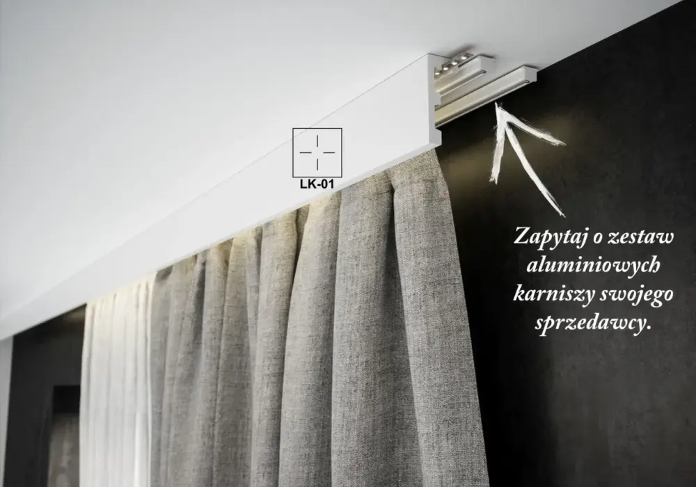 Listwa maskująca karnisz - Wybór, montaż, efekt WOW!