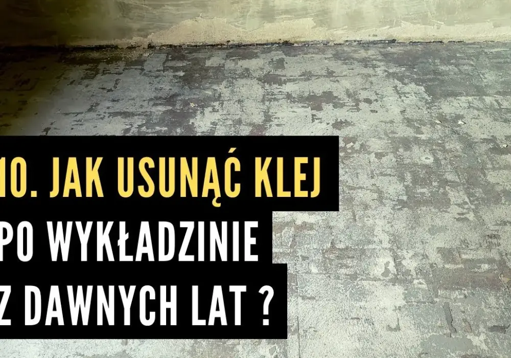 Jak usunąć klej z wykładziny dywanowej - skuteczne metody i porady