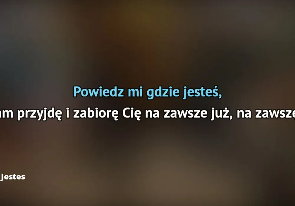 Tekst piosenki Kali tam gdzie pojdziesz ty: mroczna opowieść o miłości
