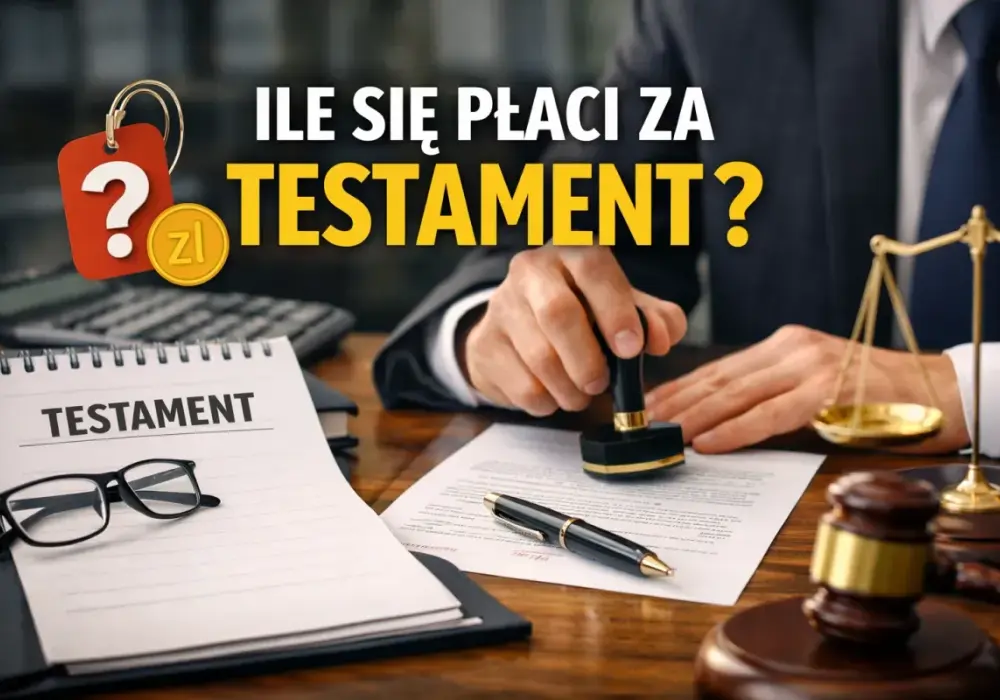 Ile kosztuje testament u notariusza - Sprawdź stawki i formalności