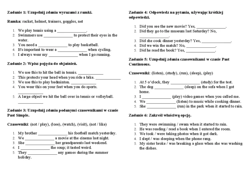 Past Perfect Continuous: Ćwiczenia. Czy znasz wszystkie pułapki?