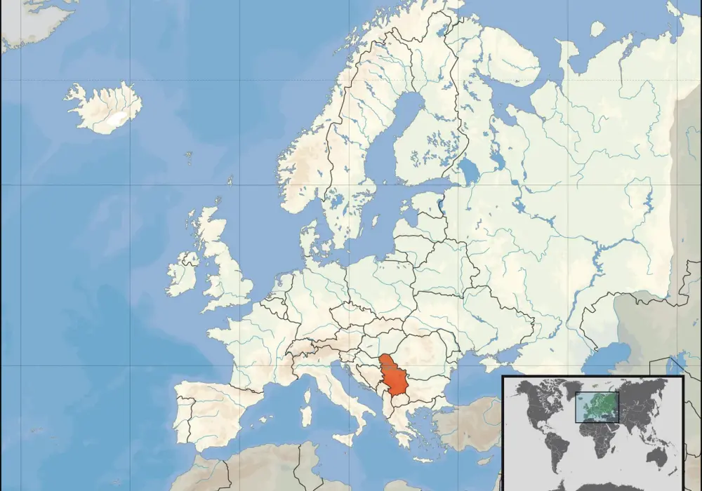 Gdzie leży Serbia? Położenie, sąsiedzi i geografia