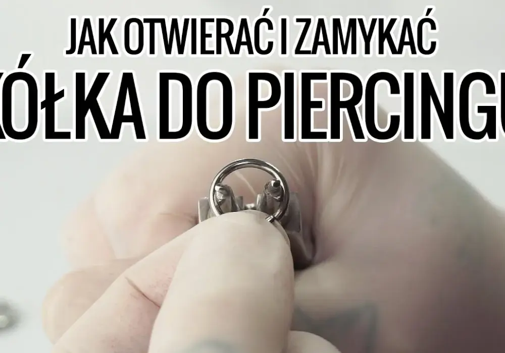 Jak otworzyć kolczyk kółko z kulką bez uszkodzenia biżuterii