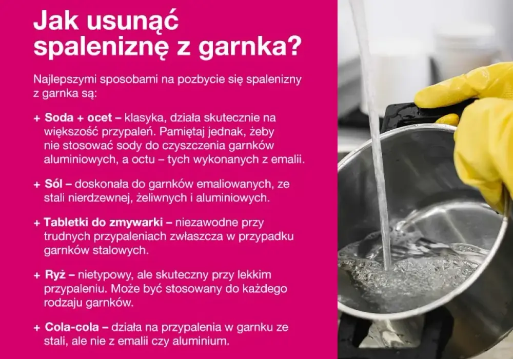 Jak wyczyścić przypalony garnek emaliowany bez uszkodzeń i stresu