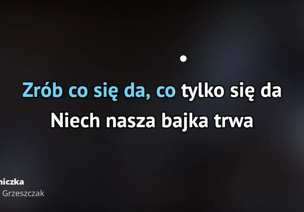 Tekst piosenki jak księżniczka i książę - romantyczna historia o miłości