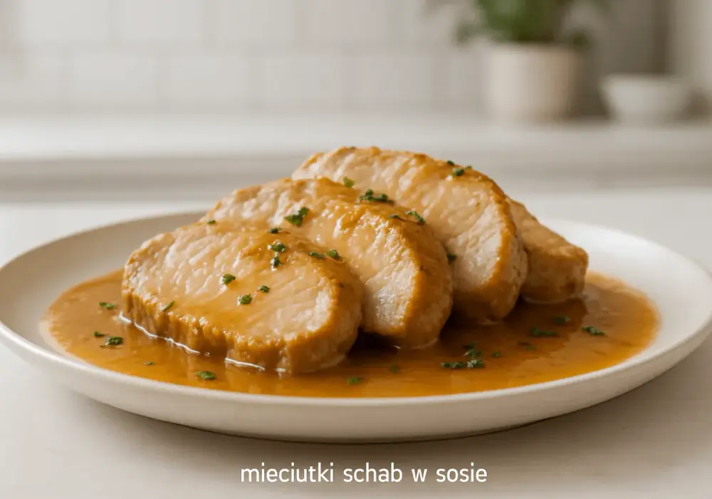Mięciutki schab w sosie - Jak osiągnąć idealną kruchość?