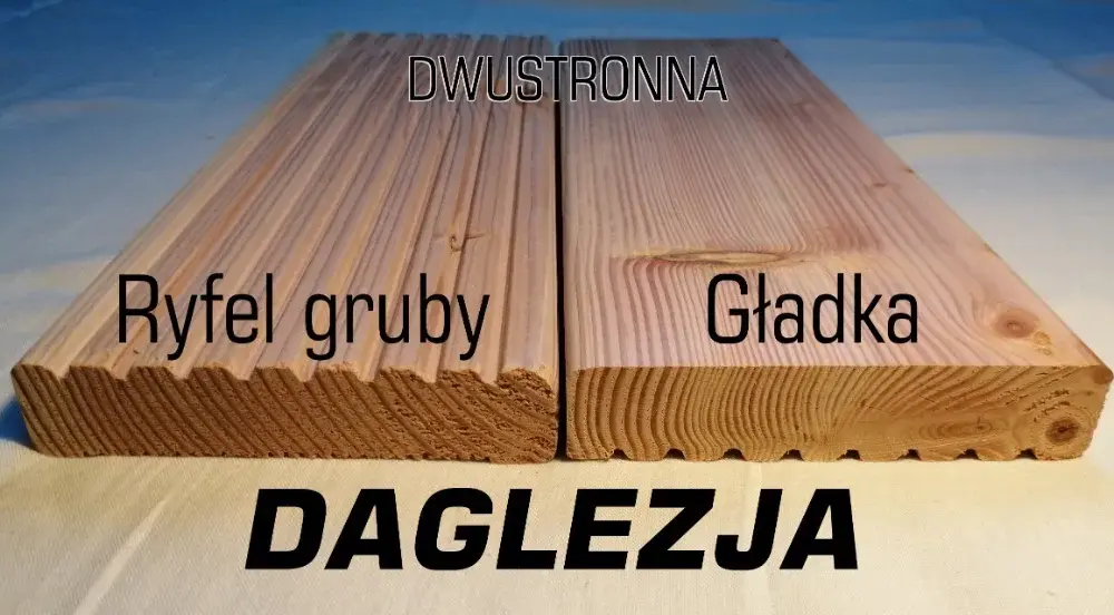 Daglezja czy modrzew na taras - które drewno wybrać, by nie żałować?