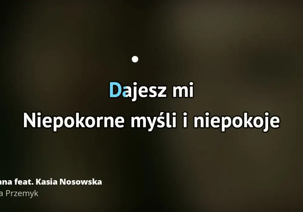 Amerykanin usłyszał duet Nosowskiej i Przemyk. Co powiedział?