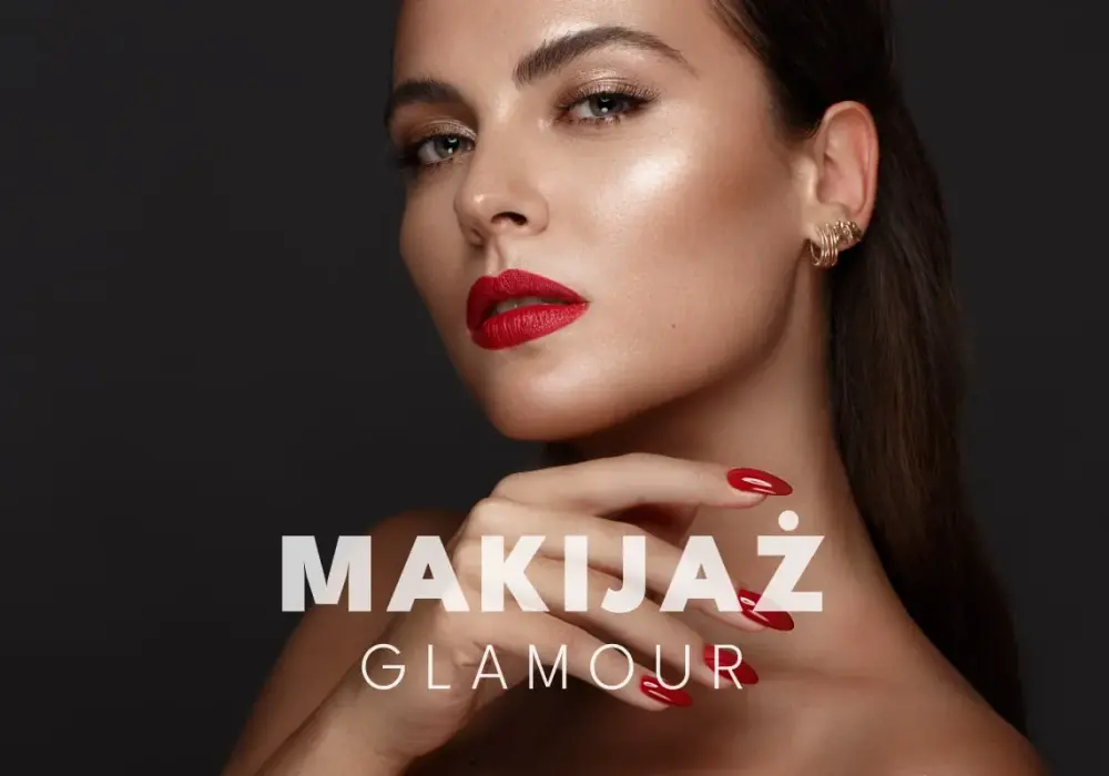 Makijaż glamour krok po kroku - elegancki efekt bez ciężkości