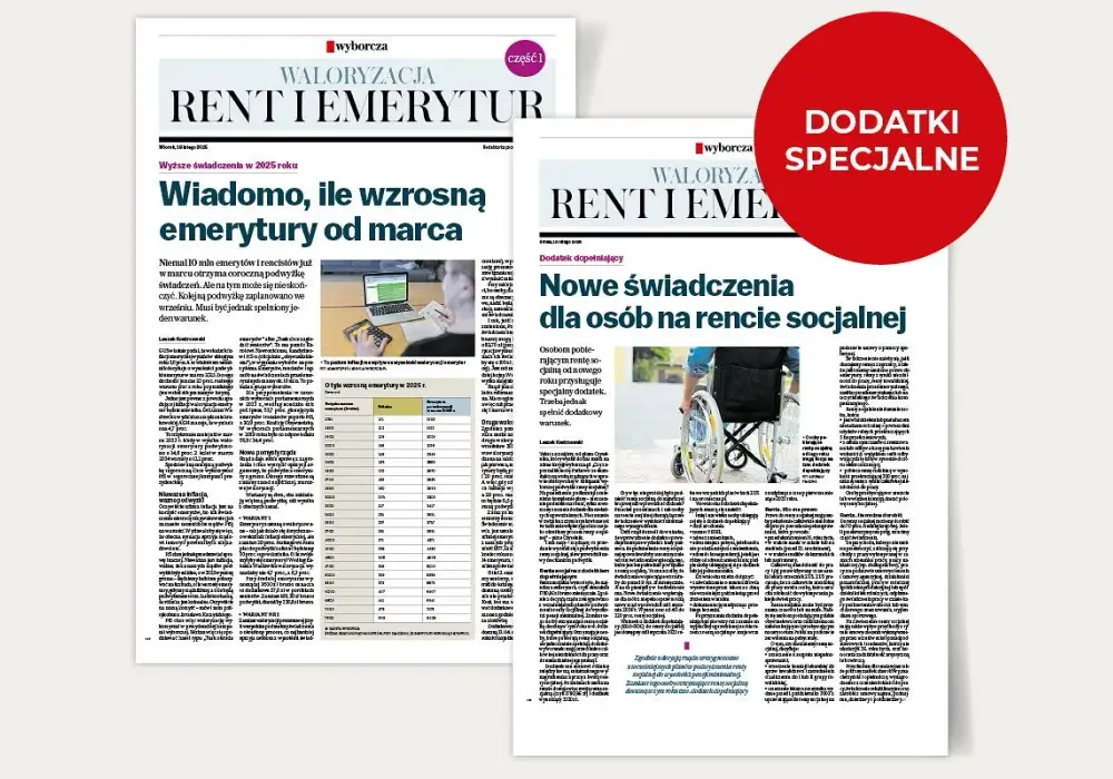 Waloryzacja emerytur - ile wyniesie podwyżka i dodatki?