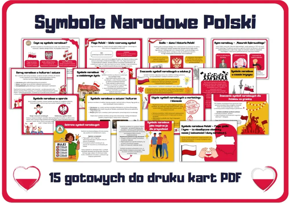 Polskie symbole narodowe dla dzieci - Jak o nich uczyć bez nudy?
