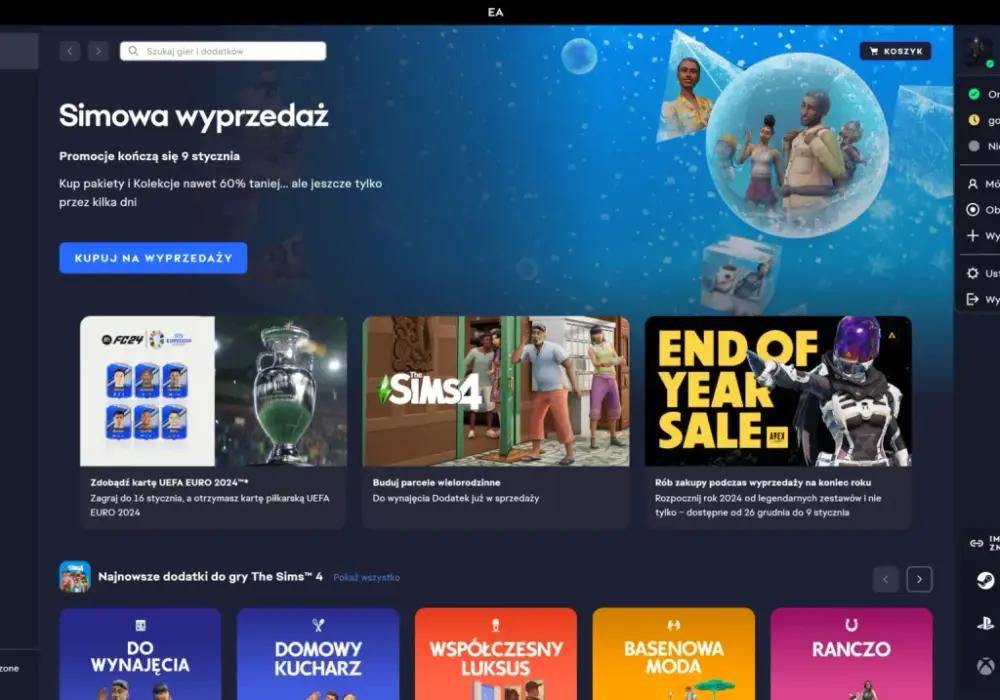 Jak połączyć konto Steam z Origin i zyskać dostęp do gier EA