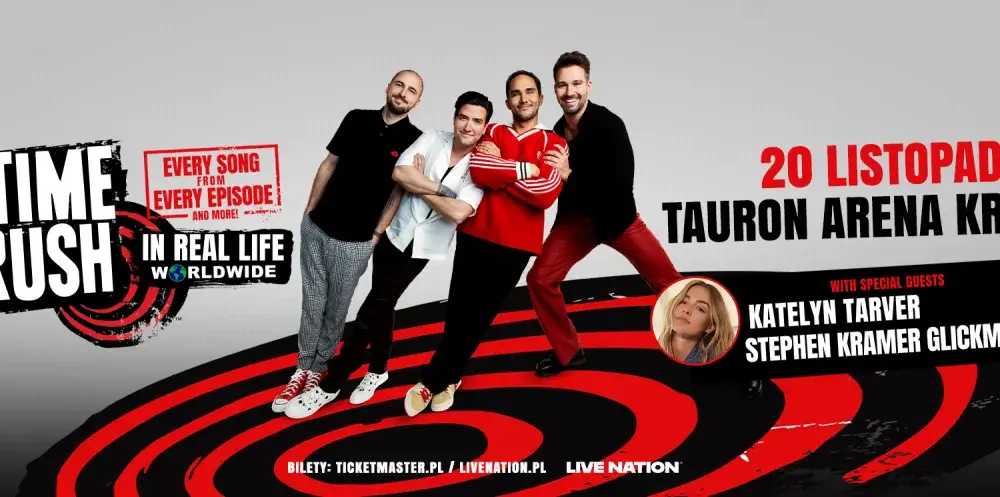 Daty i miejsca koncertów Big Time Rush w Polsce - szczegóły