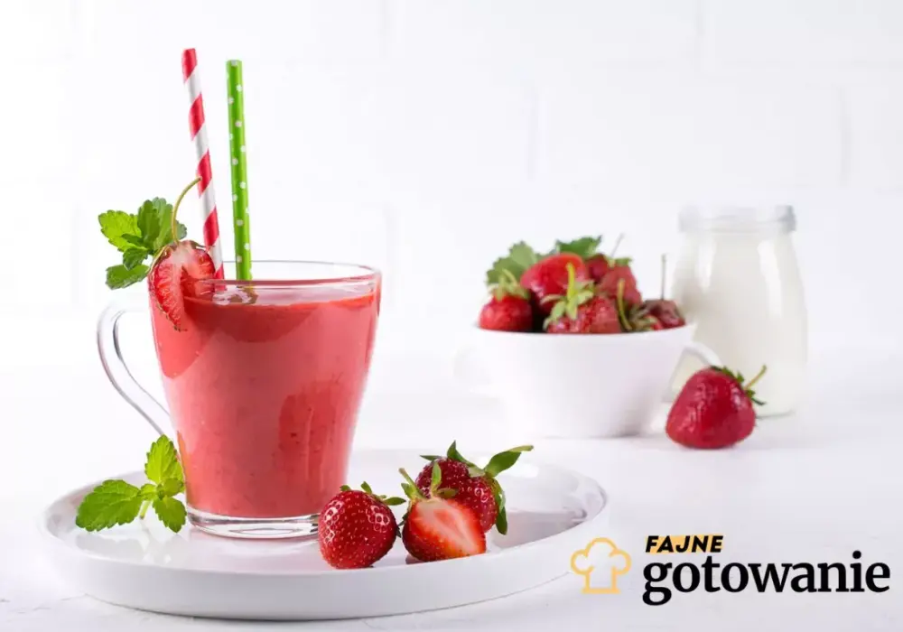 Smoothie truskawkowe - idealne proporcje i włoski sekret