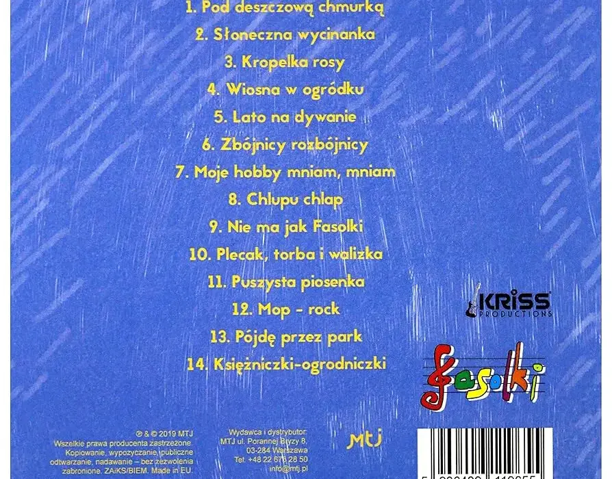 Plecak torba czy walizka - Zobacz pełny tekst piosenki zespołu Fasolki