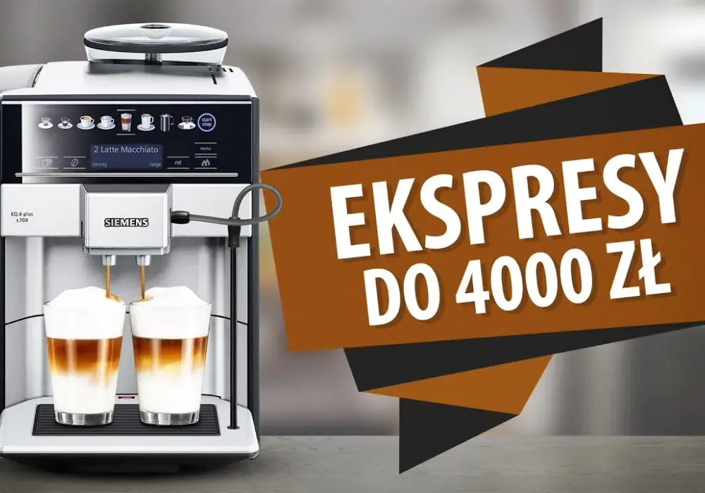 Jaki ekspres do kawy do 4000 - najlepsze modele, które warto mieć