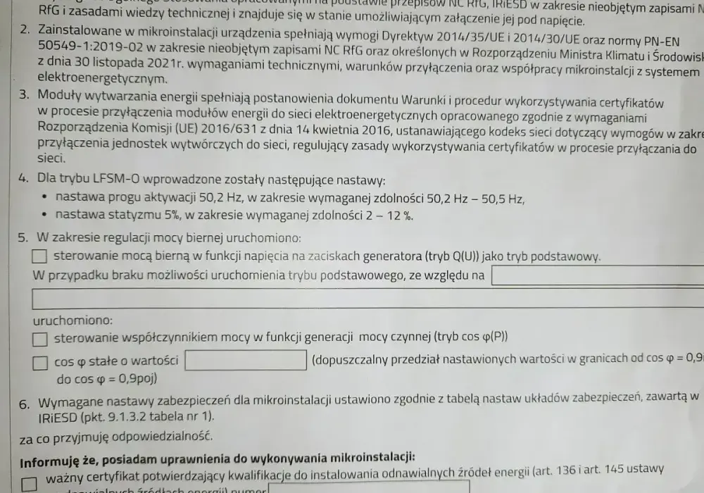 Przyłączenie do Taurona - Wniosek bez błędów i opóźnień