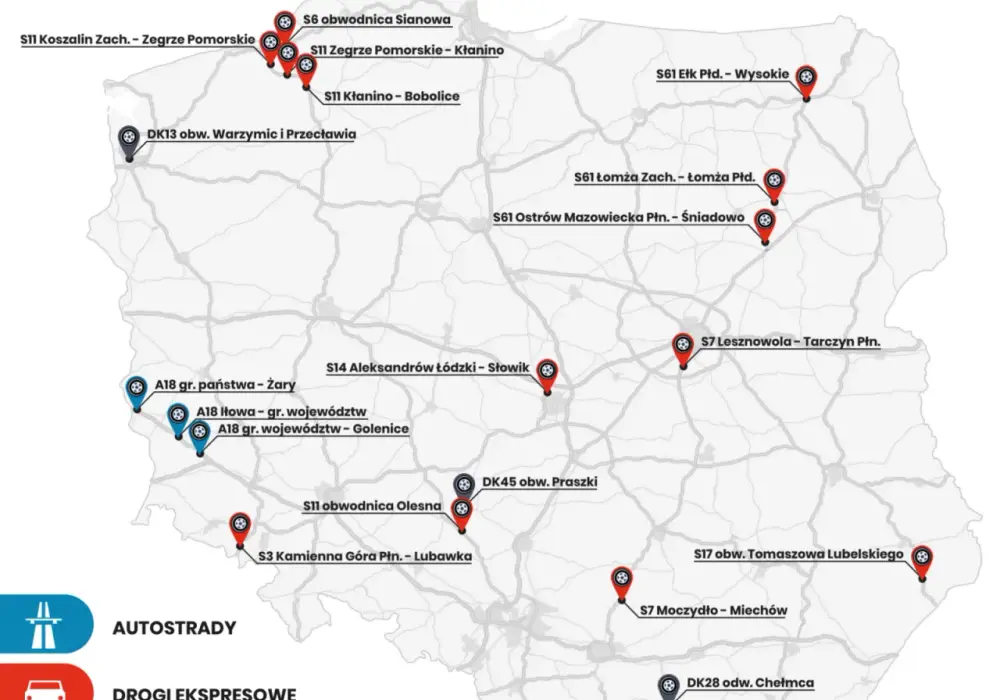  Mapa autostrad w Polsce 2023 - znajdź najlepszą trasę i unikaj korków