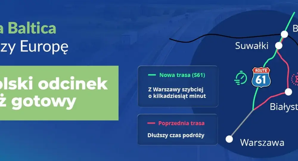 Via Baltica w Polsce - Jak przebiega trasa i kto musi płacić?