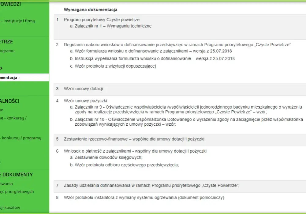 Jak poprawnie wypełnić protokół odbioru w programie czyste powietrze