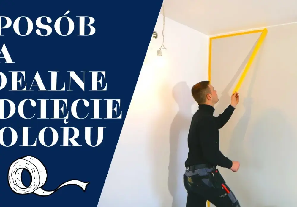 Jak odciąć sufit od ściany bez taśmy i uzyskać idealne krawędzie