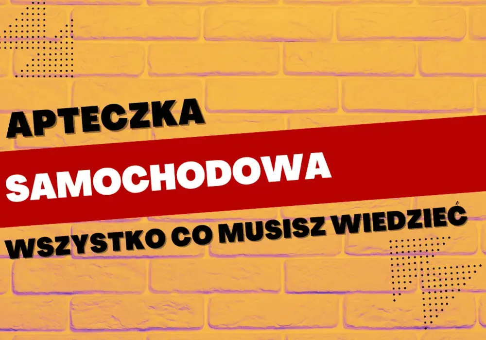 Czy w apteczce samochodowej jest maseczka? Sprawdź, co powinno być w środku