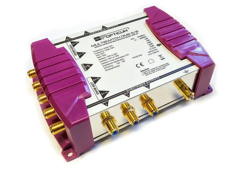 Multiswitch 5/6: Niezależny TV/SAT w 6 pokojach? Zobacz jak!