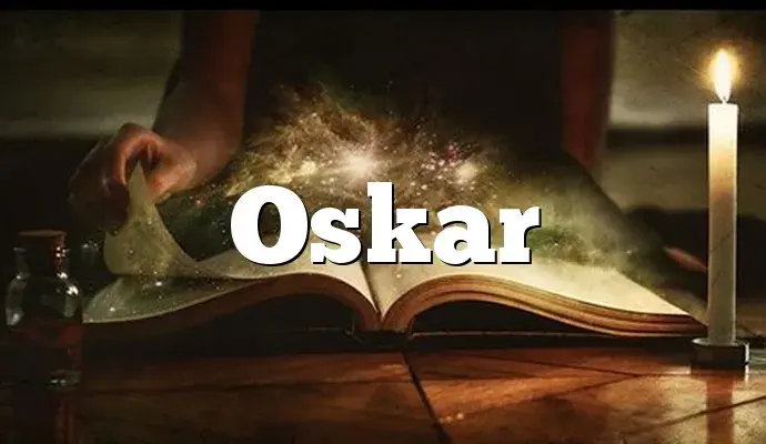 Skąd pochodzi imię Oskar? Odkryj jego fascynującą historię i znaczenie